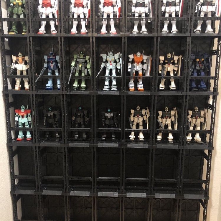 Bandai Gundam Rg - In Stock Gundam Gnaku HG/RG/1/144 Display