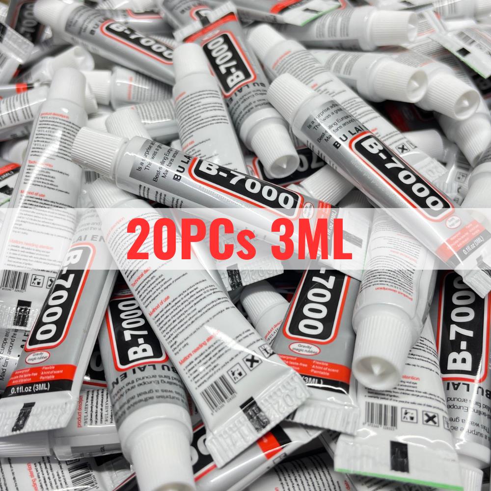 1/5/10/20pcs B7000 3ML Glass P - Contact Cement Glue recension och pris