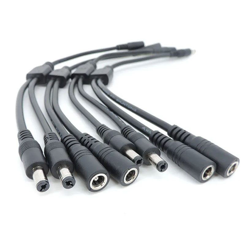 1PC DC 5.5mm*2.1mm 1 To 2 Conn - Led El Wire recension och pris