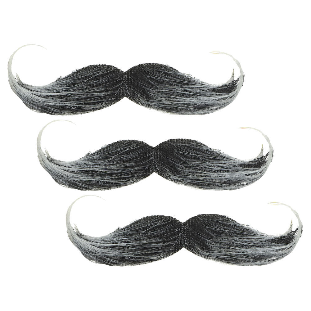 3Pcs Delicate Realistic Mustac - Easy Cosplay Prop recension och pris