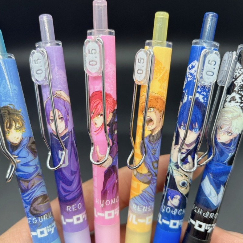 6pcs Hot Anime Blue Lock Serie - Cosplay Prop Blueprints recension och pris