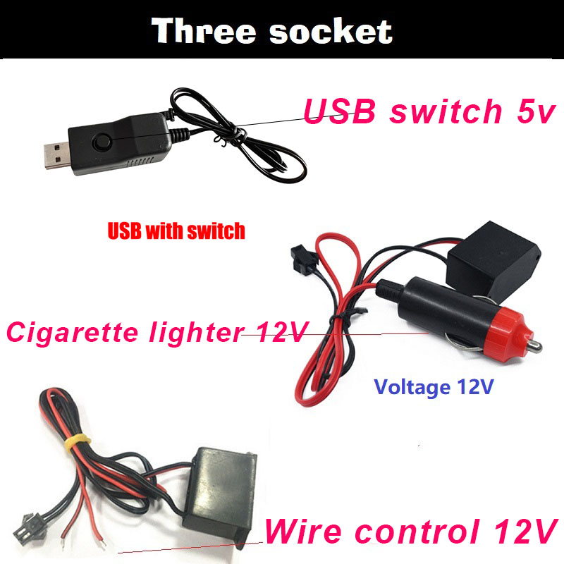 10m/3m/5m Neon LED Car Interio - Led El Wire recension och pris