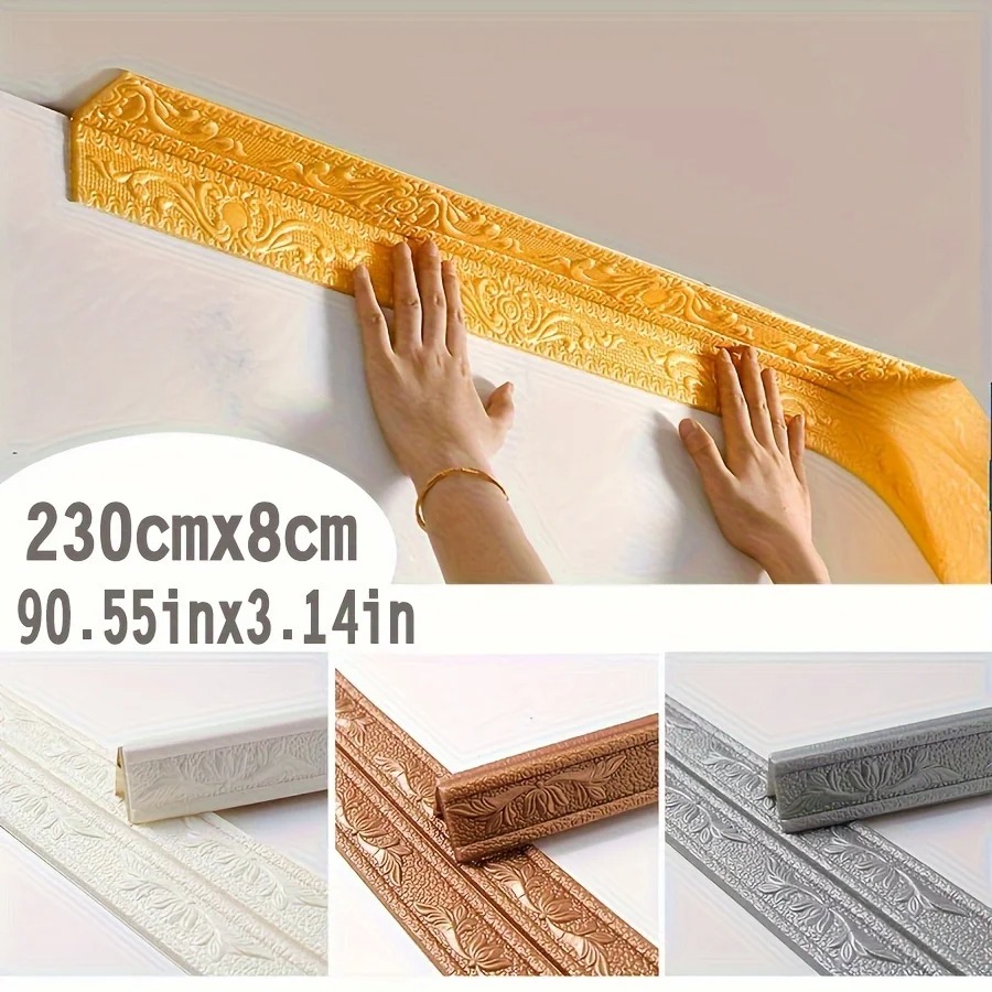 230cm Foam Wall Edge Strip Sti - Craft Foam Roll recension och pris