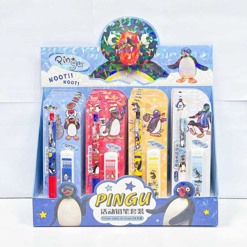 4/24pcs Kawaii Pingu Mechanica - Easy Cosplay Prop recension och pris