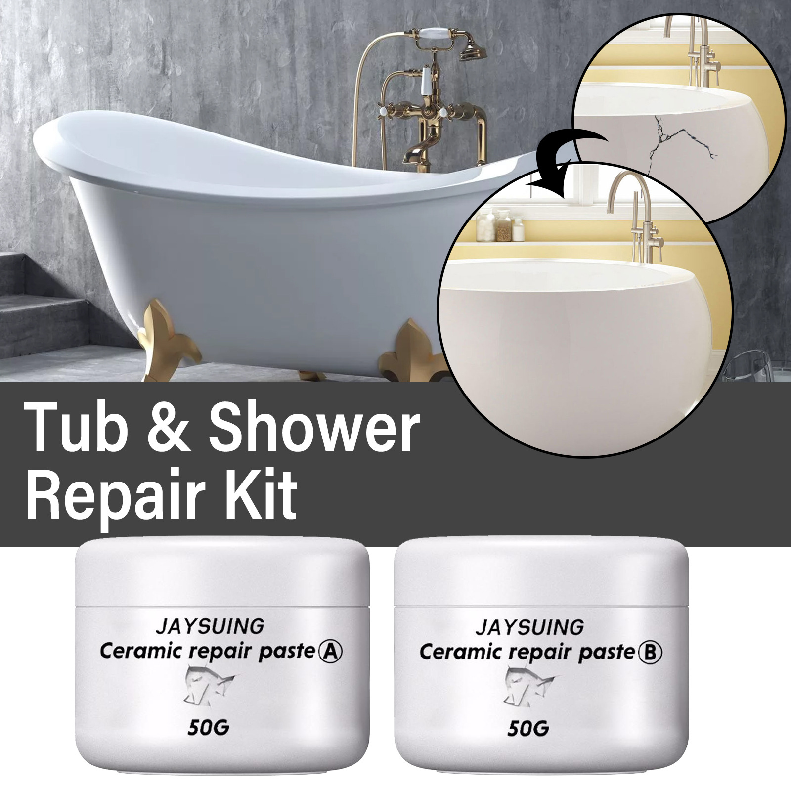 30/100g Tile Repair Agent AB A - Contact Cement Glue recension och pris