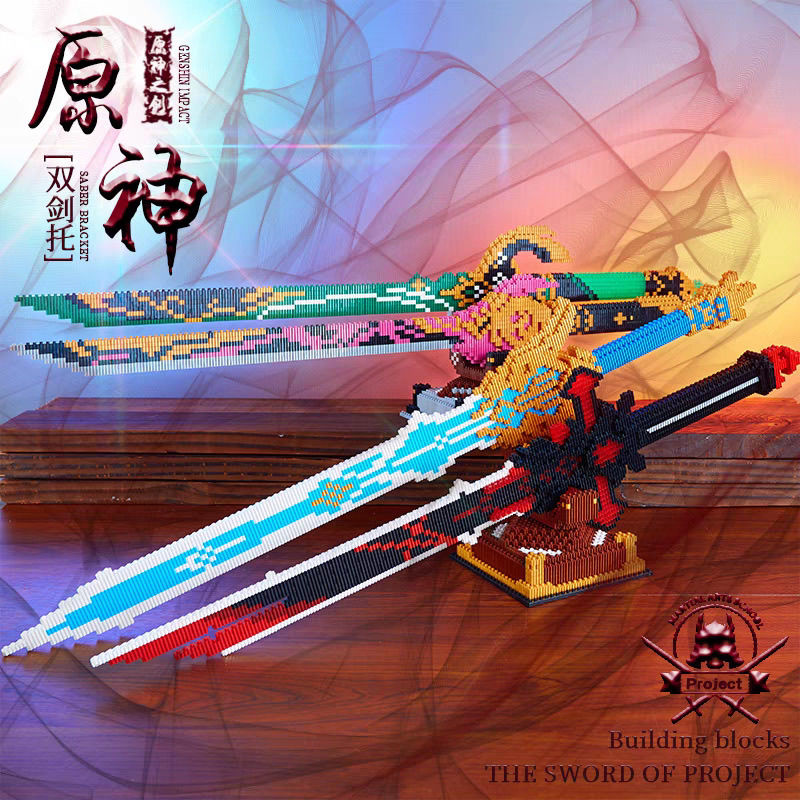 Genshin Impact Sword Building  - Cosplay Prop Building recension och pris