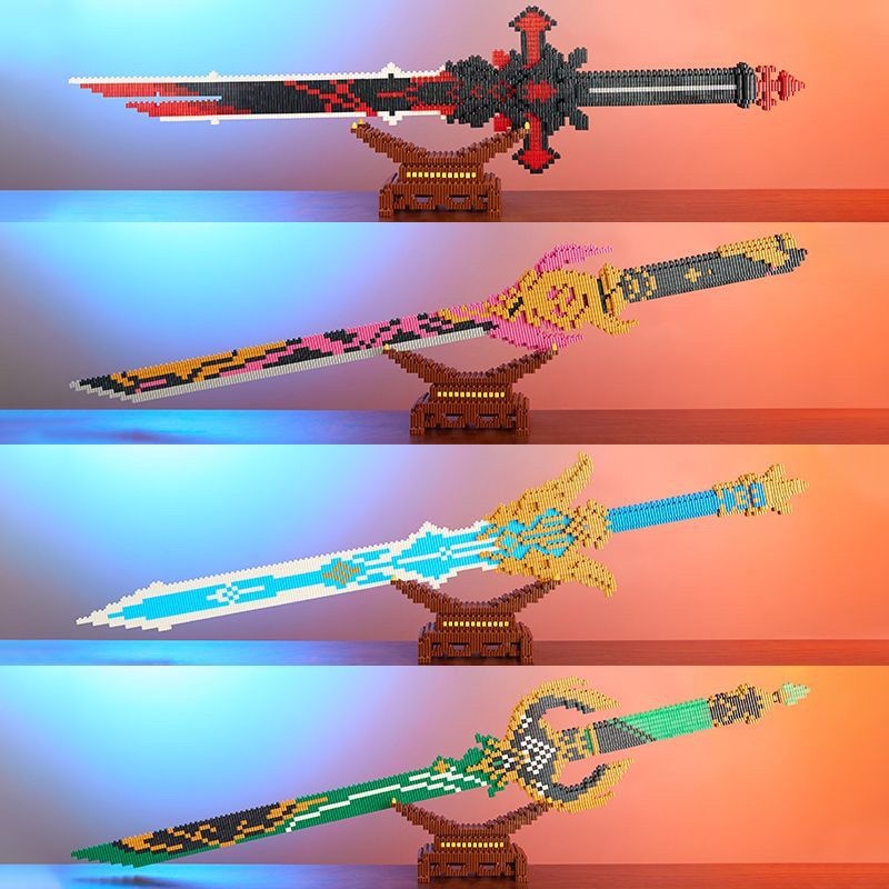 Genshin Impact Sword Building  - Cosplay Prop Building recension och pris