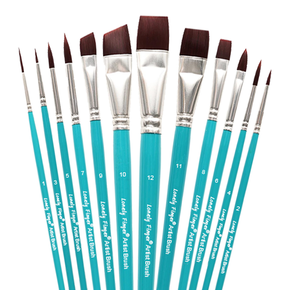Face Paint Brushes, 12/24PCS A - Cosplay Prop Paint recension och pris