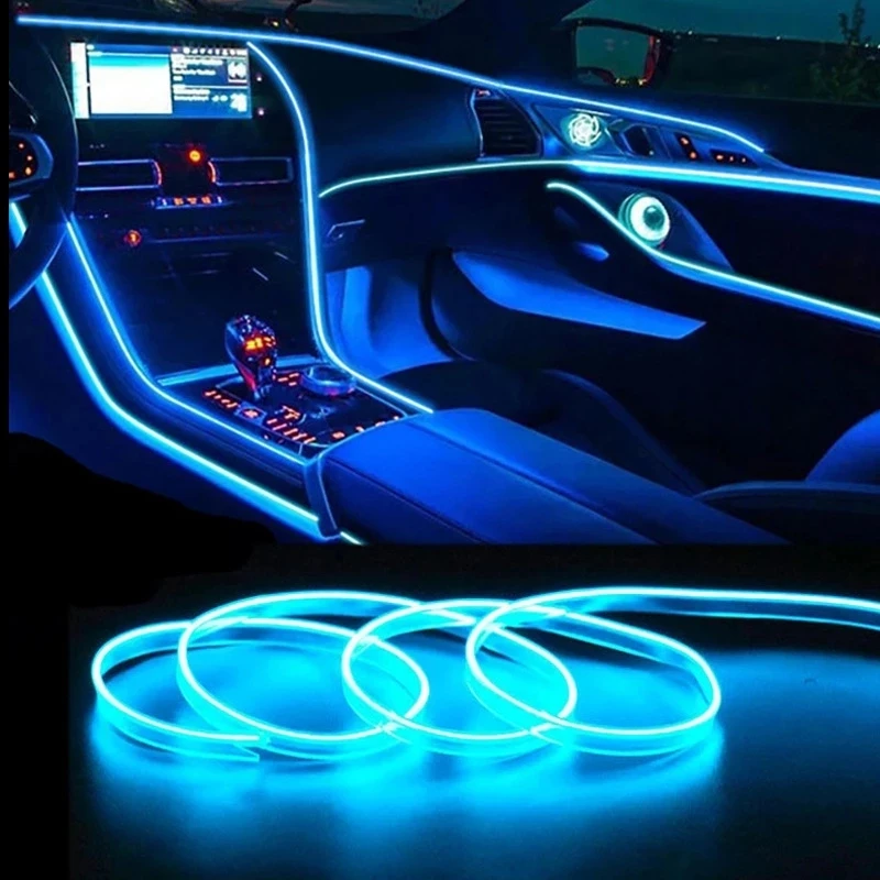 Car Interior Lighting Decorati - Led El Wire recension och pris