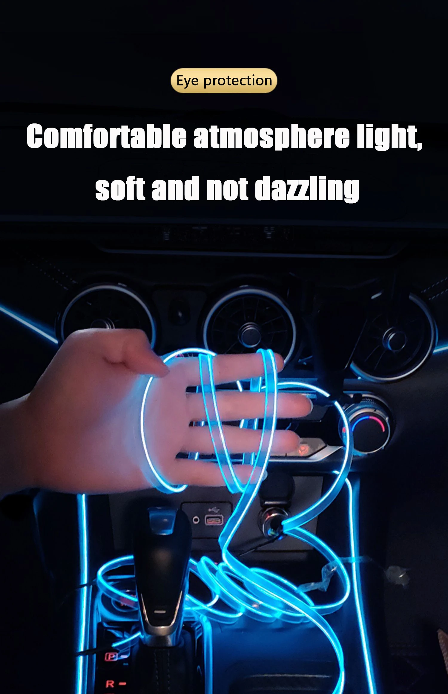 Car Interior Lighting Decorati - Led El Wire recension och pris