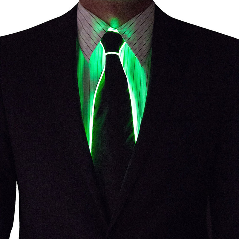 Men Glowing Tie EL Wire Neon L - Led El Wire recension och pris
