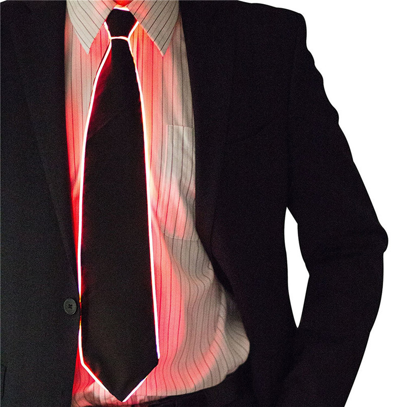 Men Glowing Tie EL Wire Neon L - Led El Wire recension och pris