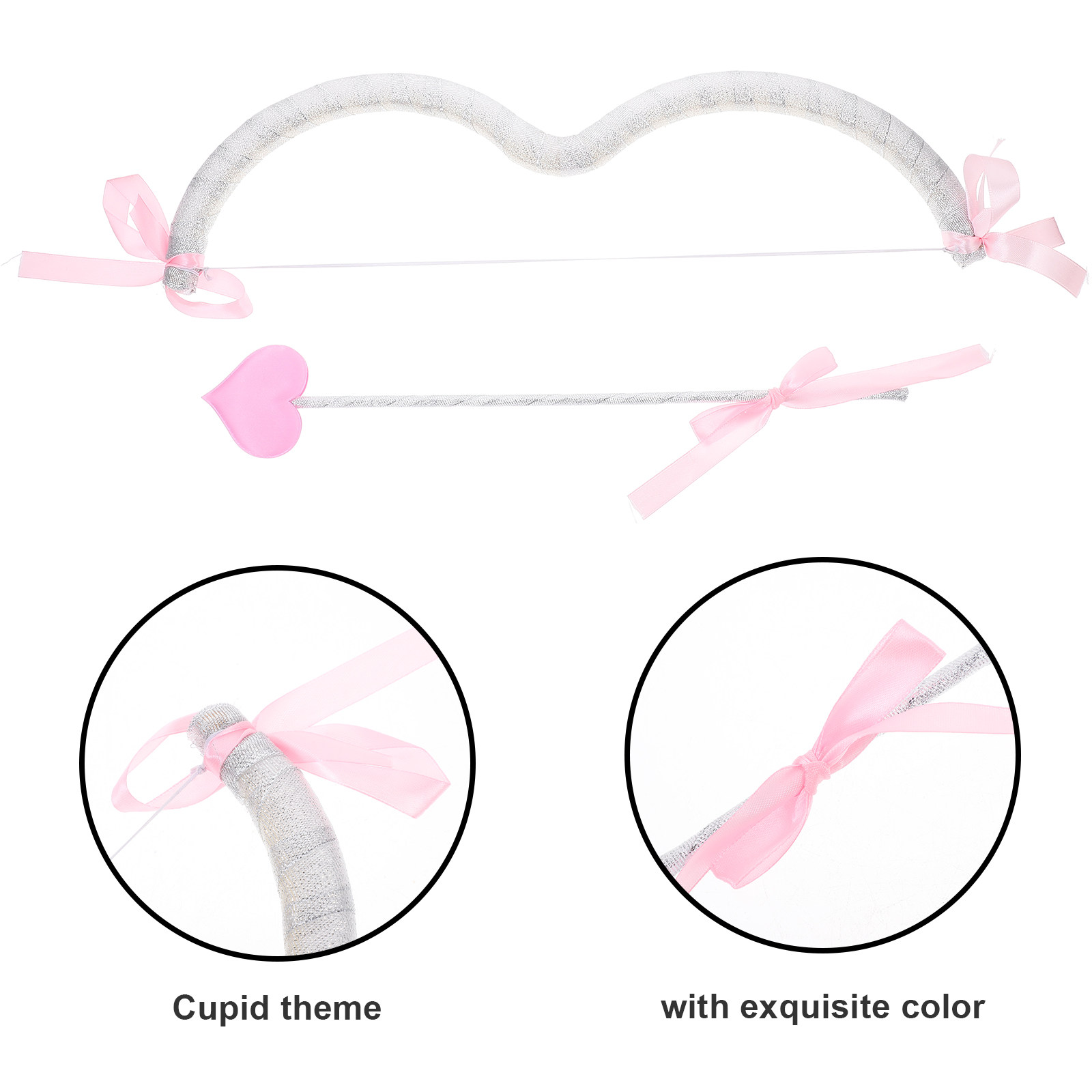 1Set Cupid Costume Prop Bow an - Easy Cosplay Prop recension och pris