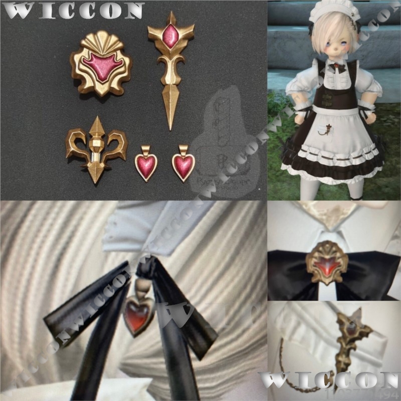 Classic Maid Uniform Accessori - Cosplay Prop 3D Print Settings recension och pris