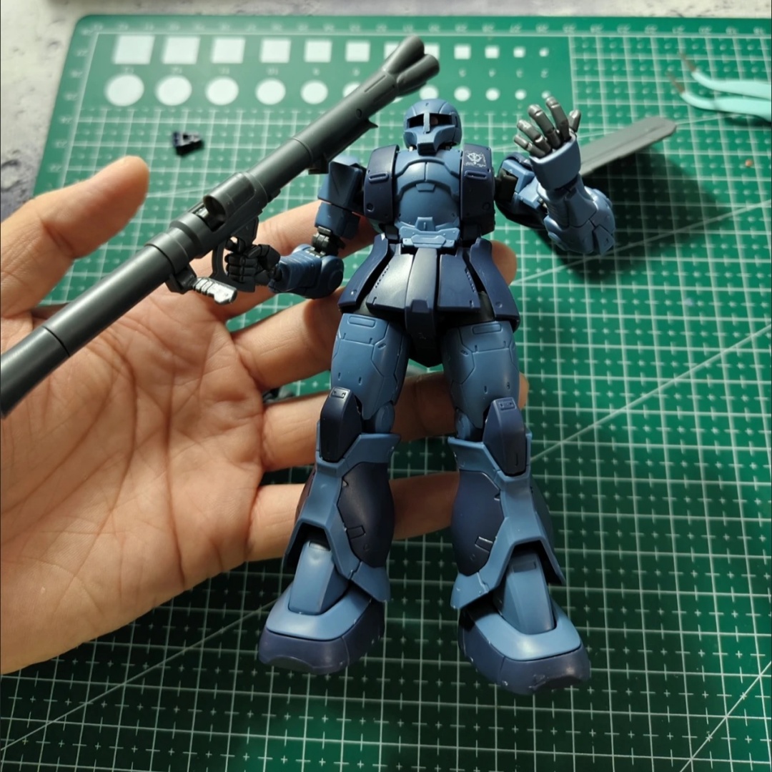 GTO MS-05 HG 1/144 Zaku Black  - Bandai Gundam Rg recension och pris