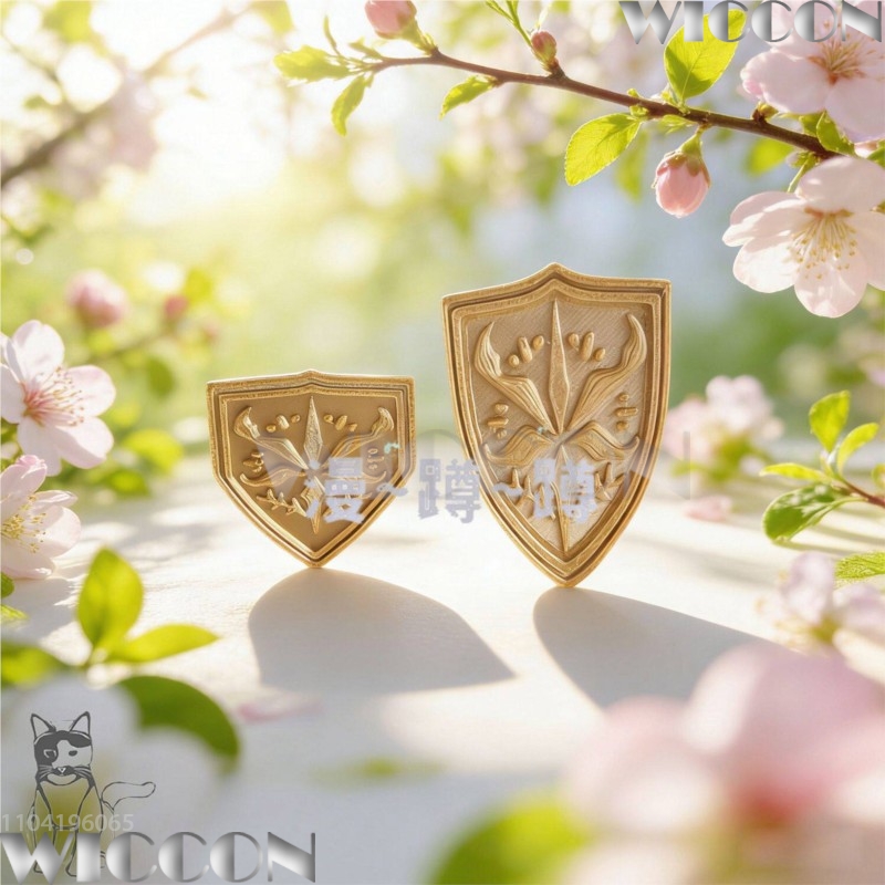 Golden school emblem tsukinomo - Cosplay Prop 3D Print Settings recension och pris