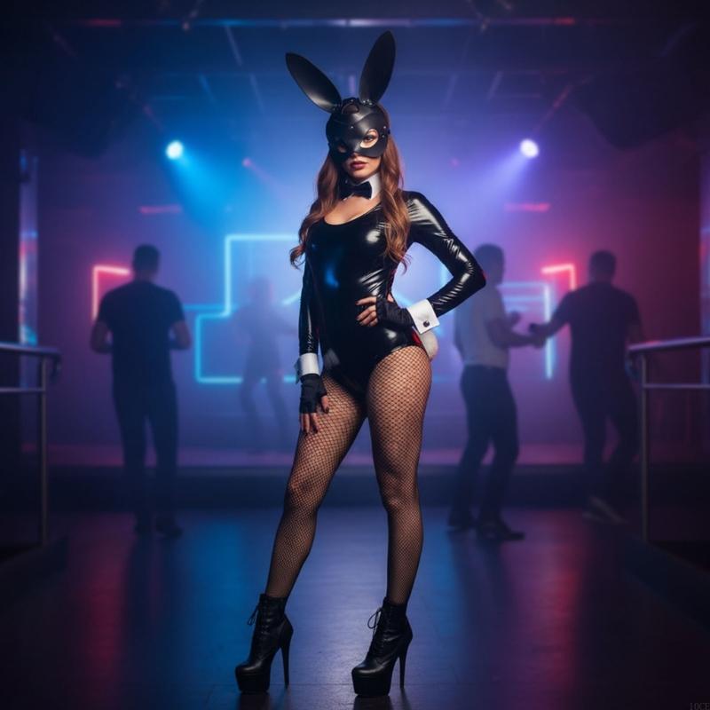 Soft PU Leather Rabbit Ears Ma - Easy Cosplay Prop recension och pris