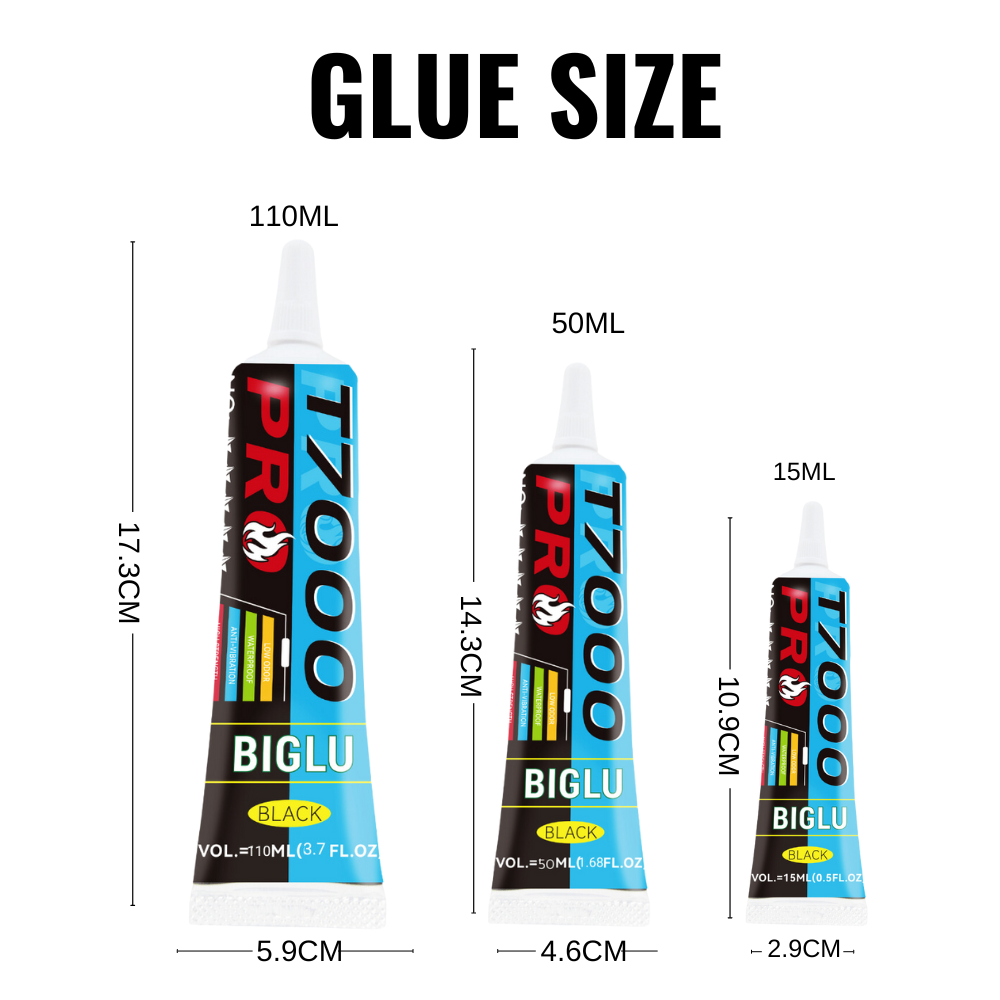 BIGLU T7000 PRO Glue Black Con - Contact Cement Glue recension och pris