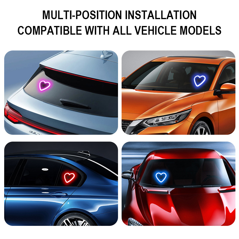 Car LED Love Atmosphere Window - Led El Wire recension och pris