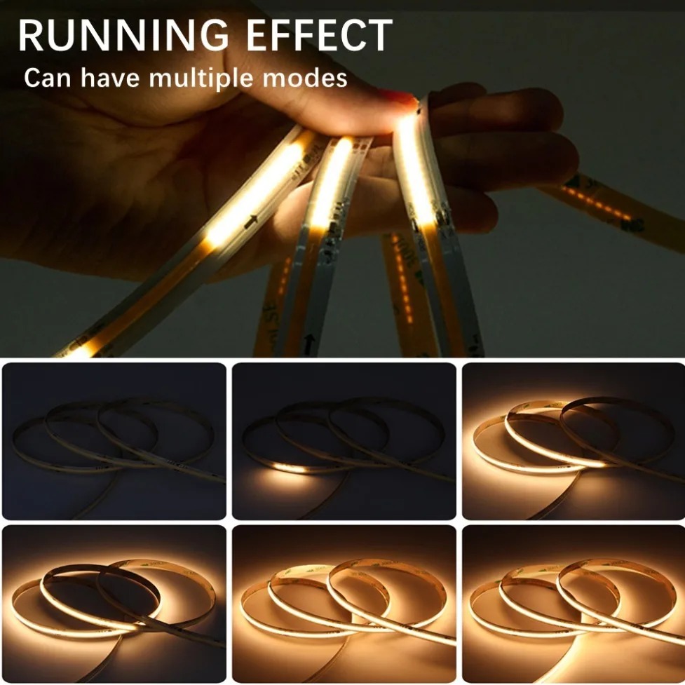 5m-40m DC24V WS2811 IC COB LED - Led El Wire recension och pris