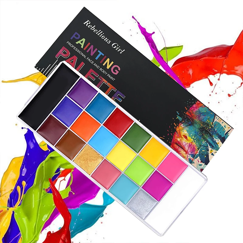 20 Colors Face Body Oil Painti - Cosplay Prop Paint recension och pris