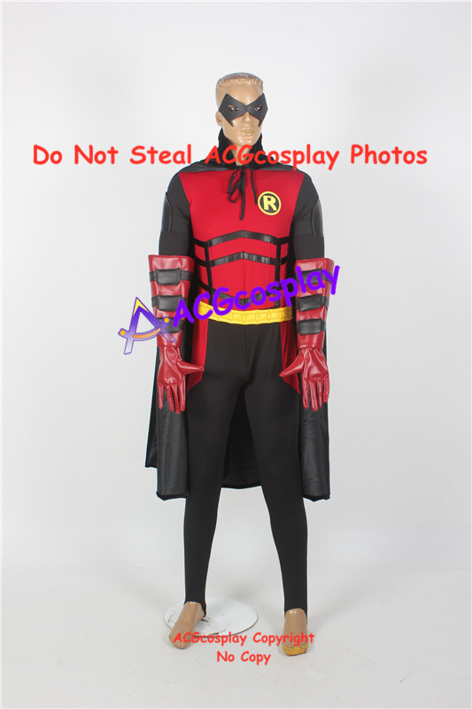 Red Color Robin Cosplay Costum - Cosplay Prop Making recension och pris