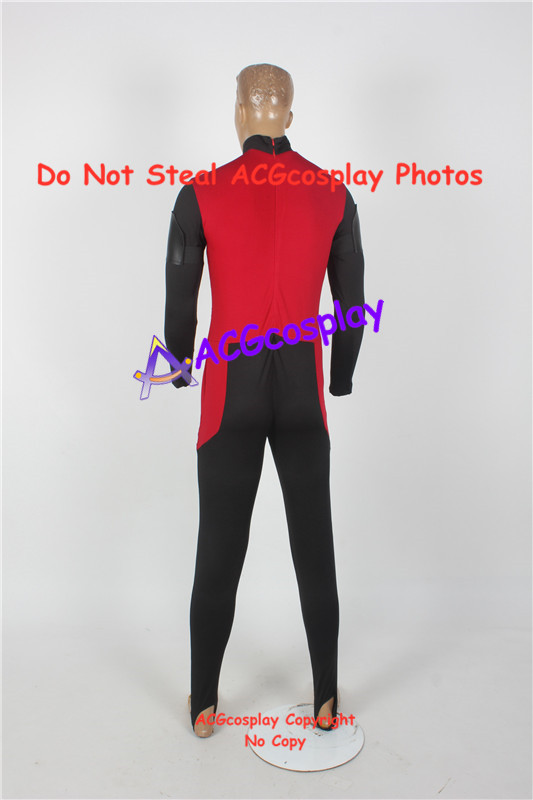 Red Color Robin Cosplay Costum - Cosplay Prop Making recension och pris