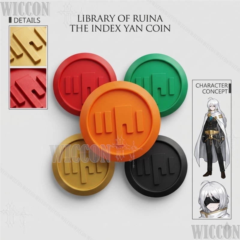 Library Of Ruina The Index Yan - Cosplay Prop 3D Print Settings recension och pris